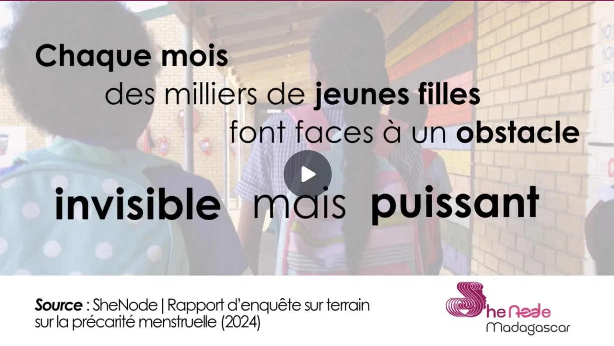 Corporate video produced for SheNode Madagascar, editing and motion graphics
